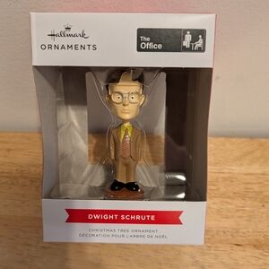 Hallmark Ornaments Dwight Schrute Figurine - Brown and Yellow